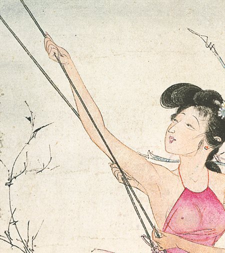 垫江县-胡也佛的仕女画和最知名的金瓶梅秘戏图