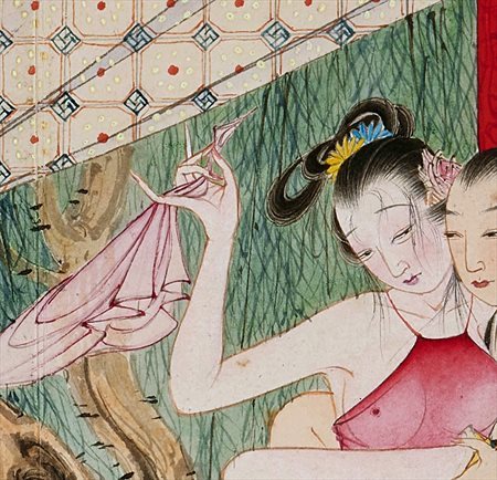 垫江县-迫于无奈胡也佛画出《金瓶梅秘戏图》，却因此成名，其绘画价值不可估量